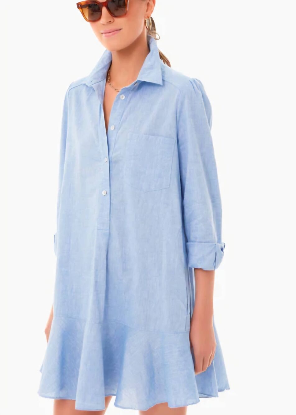 Tuckernuck Chambray Callahan Shirt Dress sz XL